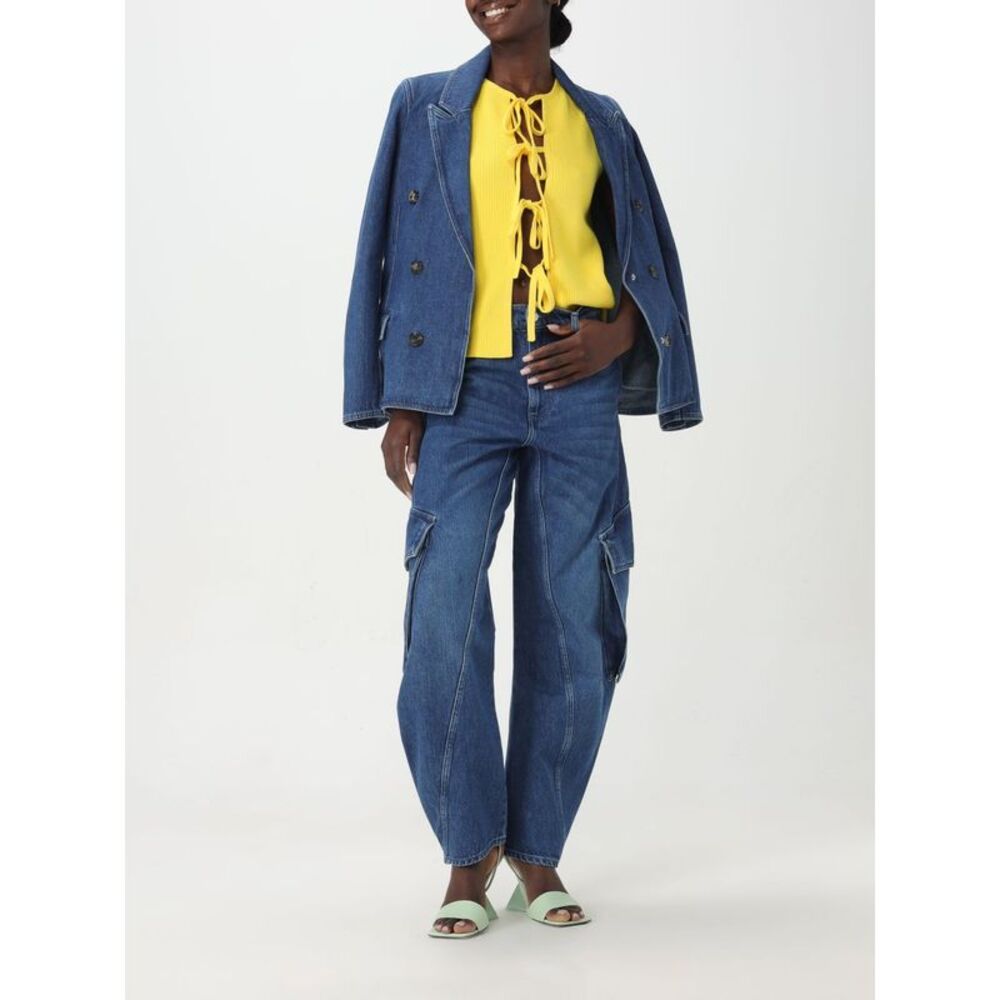 Jw Anderson Jeans Woman Blue - Picture 2 of 5